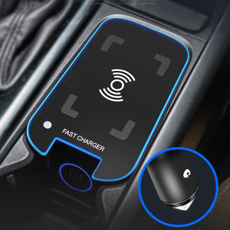 Caricabatterie wireless da auto 15W per Volvo XC60 XC90