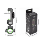 Porta cellulare antifurto con luce per bici e moto