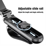 Supporto cellulare con visiera parasole per auto 4-7"