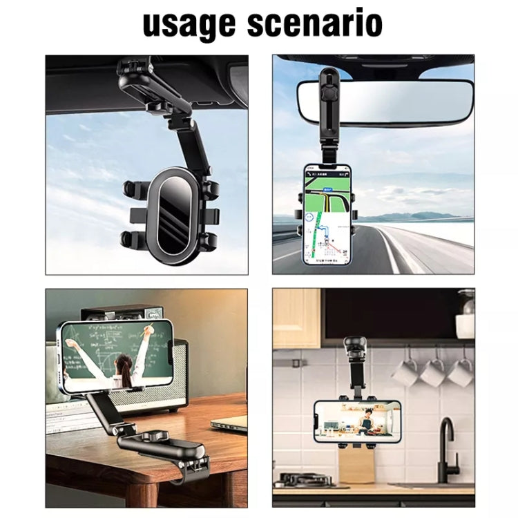 Supporto cellulare con visiera parasole per auto 4-7"