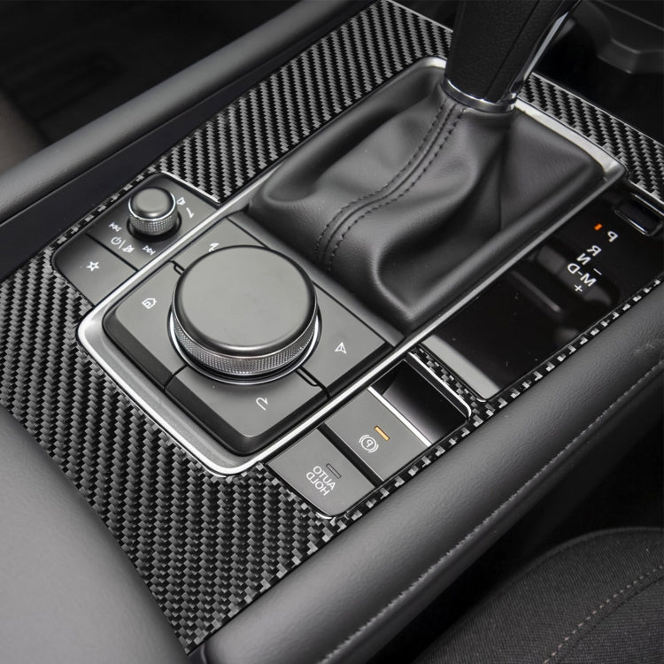 Adesivo decorativo in fibra di carbonio per Mazda 3 Axela 2020
