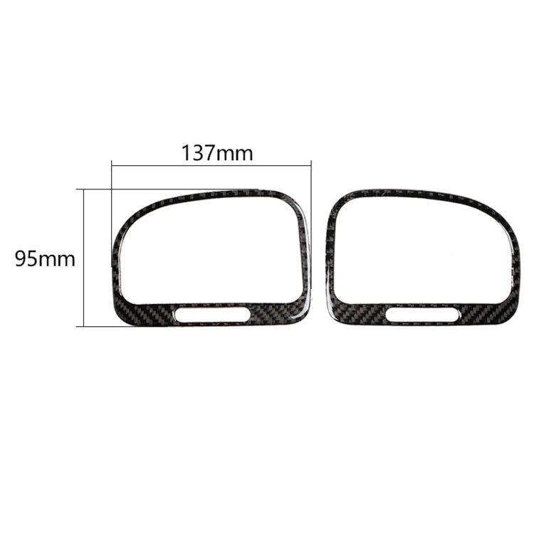 Adesivo presa d'aria in fibra di carbonio per Volkswagen Golf 6