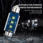 Lampada LED 36mm 12V 300LM per interno auto
