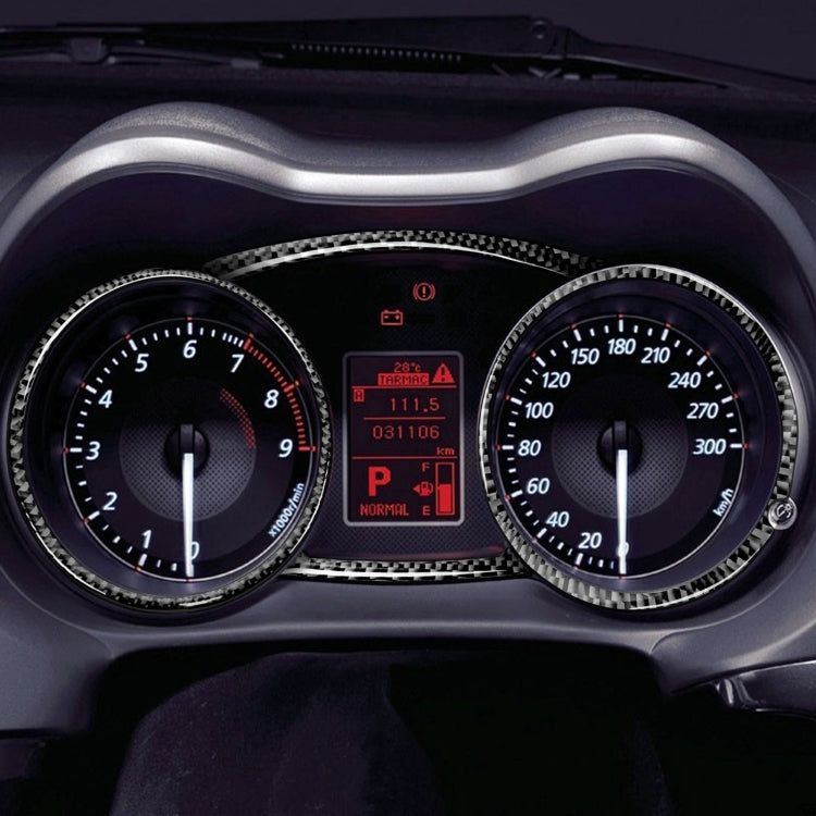 Adesivo tachimetro fibra di carbonio per Mitsubishi Lancer EVO