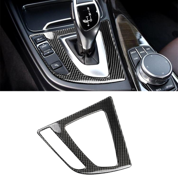 Adesivo pannello ingranaggi BMW F30 F34 fibra carbonio
