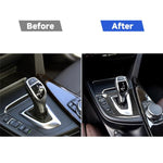 Adesivo pannello ingranaggi BMW F30 F34 fibra carbonio