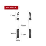 Adesivo decorativo fibra di carbonio per sedili Mazda RX8 2004-20