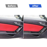 Adesivo decorativo fibra di carbonio per sedili Mazda RX8 2004-20