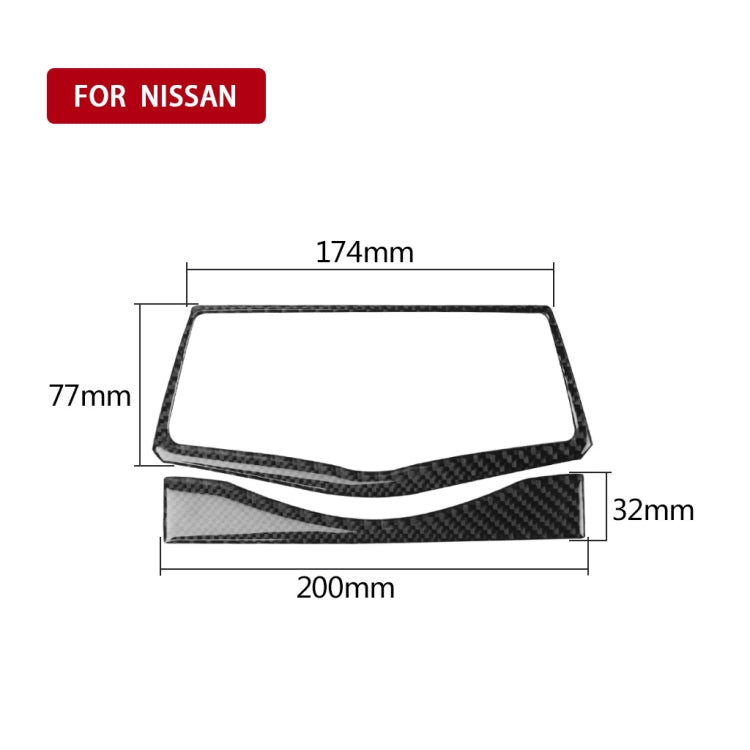 Adesivo cornice pulsanti navigazione Nissan 370Z Z34 2009-