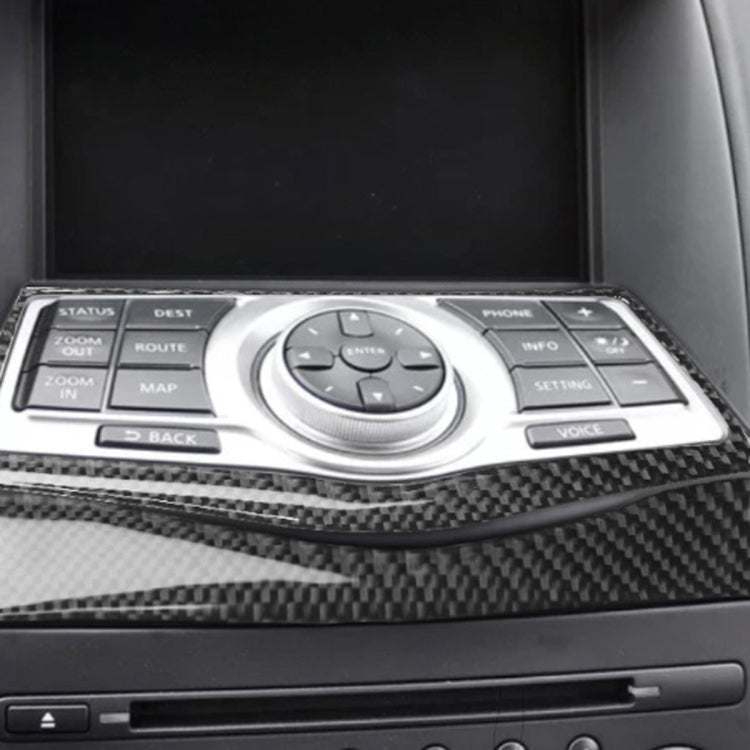 Adesivo cornice pulsanti navigazione Nissan 370Z Z34 2009-