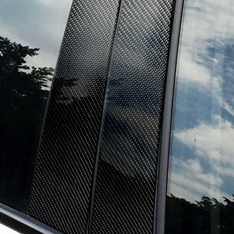 Adesivo montante B in fibra di carbonio per BMW X6 E71 2009-2013
