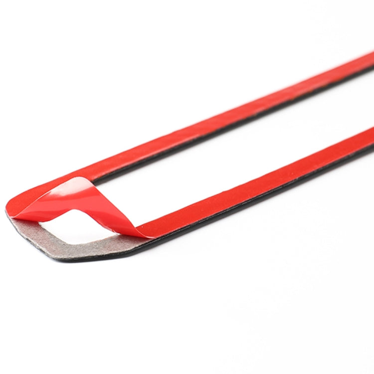 Adesivo cornice pulsante CD in fibra di carbonio per BMW Serie 3