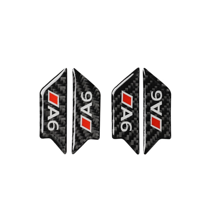 Adesivo antigraffio fibra di carbonio per Audi A6 2005-2011