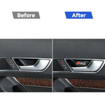 Adesivo antigraffio fibra di carbonio per Audi A6 2005-2011