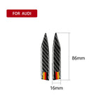 Adesivo anticollisione specchietto Audi TT fibra carbonio