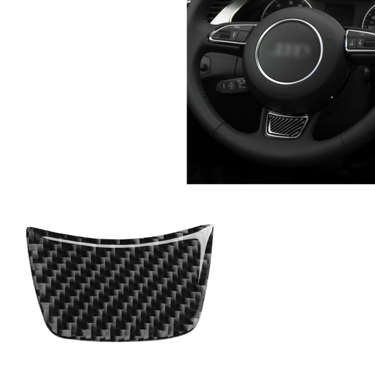 Adesivo volante fibra di carbonio per Audi A3 S3 2014-2019