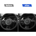 Adesivo volante fibra di carbonio per Audi A3 S3 2014-2019