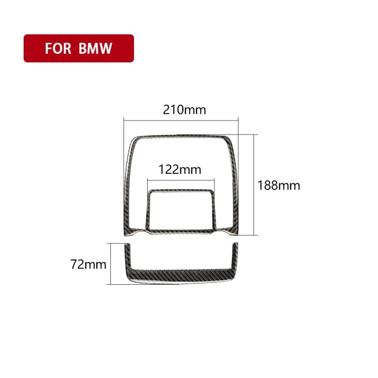 Adesivo fibra di carbonio luce lettura BMW E70 X5 X6