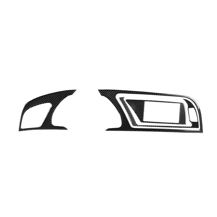 Adesivo decorativo in fibra di carbonio per cruscotto Audi A5