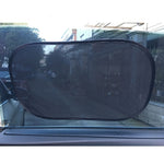 Set 3 coperture parasole elettrostatiche per finestrini auto 51x3