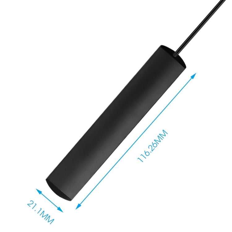 Antenna stereo auto con amplificatore segnale 5 metri