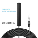 Antenna stereo auto con amplificatore segnale 5 metri