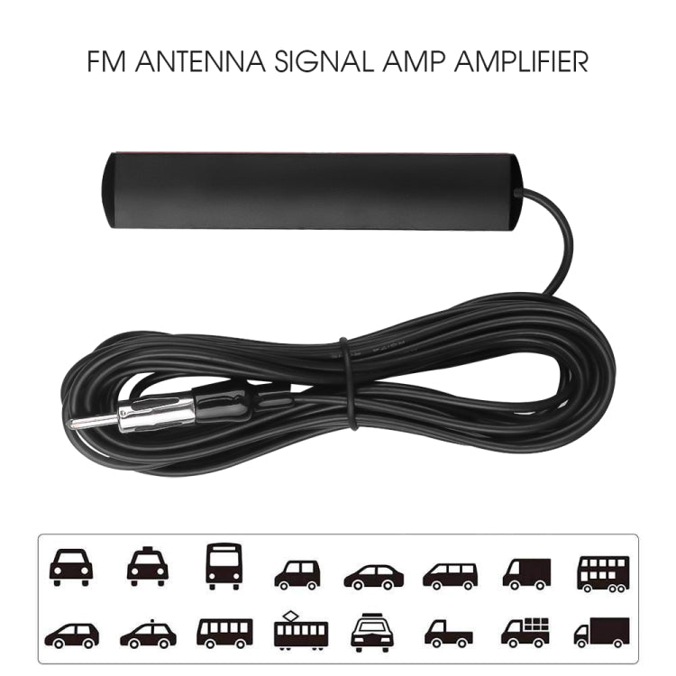 Antenna stereo auto con amplificatore segnale 5 metri