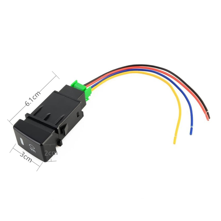 Interruttore a pulsante on-off per fendinebbia Isuzu MUX e D-Max