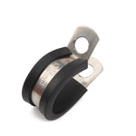 Morsetti in acciaio inox per tubi gomma 13 mm 10 pezzi