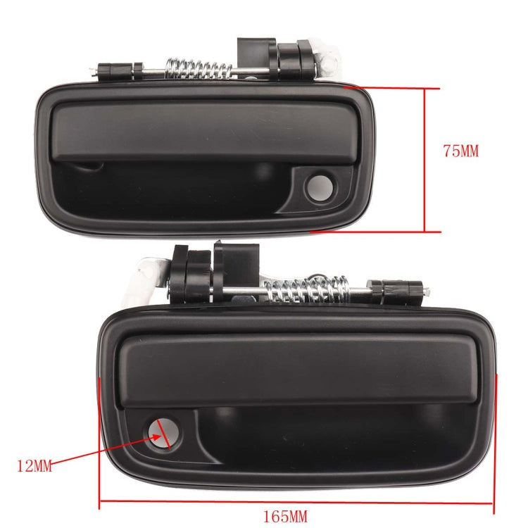 Set 2 maniglie porte esterne per Toyota Tacoma 1995-2004