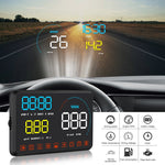 Display Head Up A9 HUD OBD2 universale 5,5 pollici