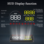 Display Head Up A9 HUD OBD2 universale 5,5 pollici
