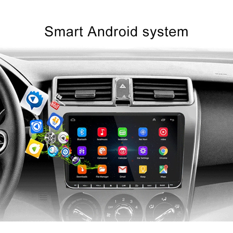 Lettore MP5 Android 9" 2 DIN per auto Volkswagen