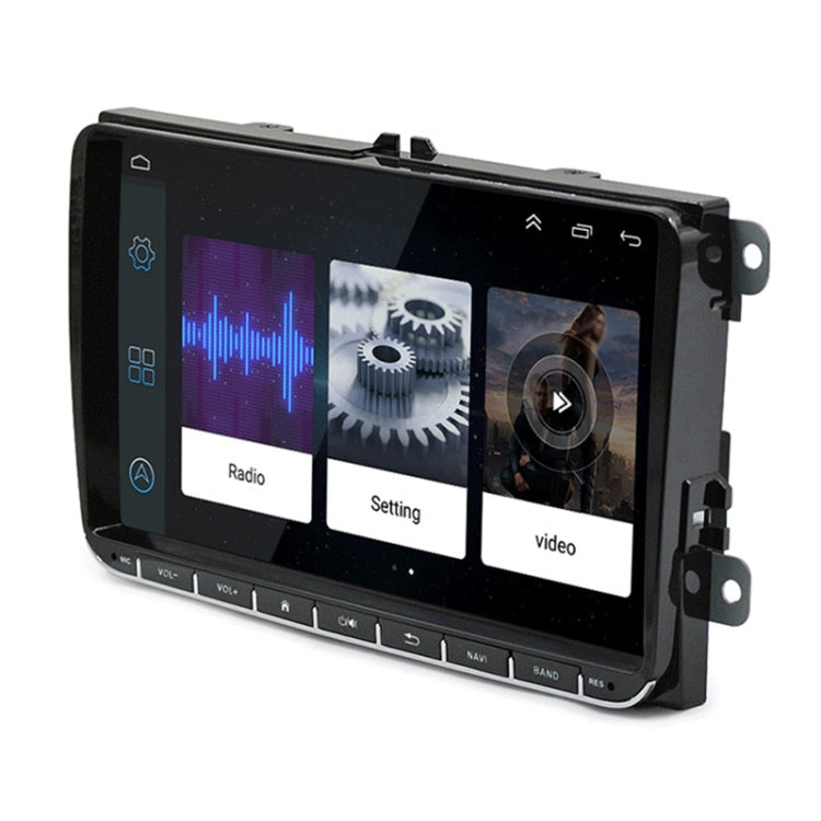 Lettore MP5 Android 9" 2 DIN per auto Volkswagen