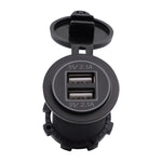 Adattatore doppio USB per auto 4.2A 5V con cavo 60 cm