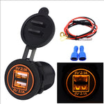 Adattatore doppio USB per auto 4.2A 5V con cavo 60 cm