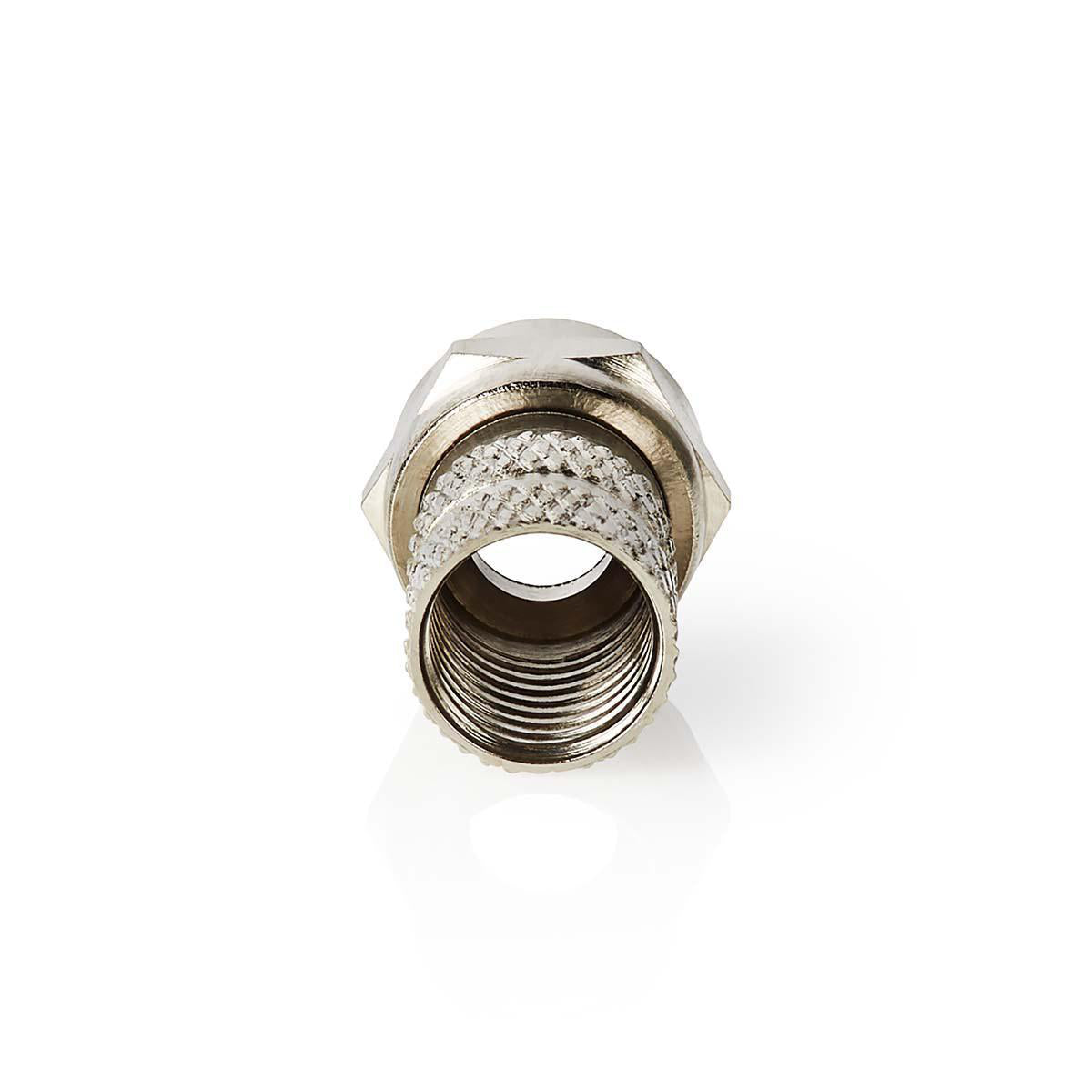 Connettore F - Maschio - Per cavi da 7mm 5 pezzi Metallo 5412810289639 541281028963 CSGB41906ME ND2395