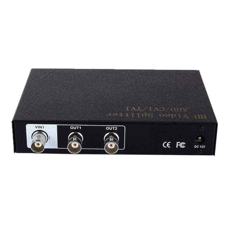 Splitter video coassiale AHD CVI TVI 1 ingresso 2 uscite - immagine 3