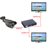 Splitter video coassiale AHD CVI TVI 1 ingresso 2 uscite - immagine 6