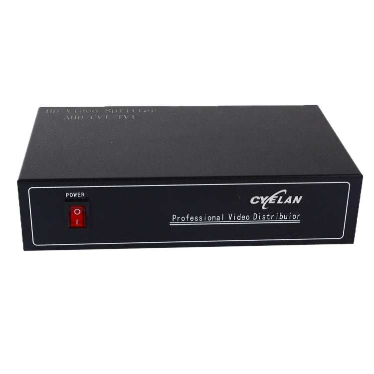 Splitter video coassiale 2 ingressi e 4 uscite AHD CVI TVI - immagine 2