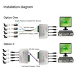 Video balun passivo 4 canali HD-CVI/TVI/AHD HD204A-F - immagine 5