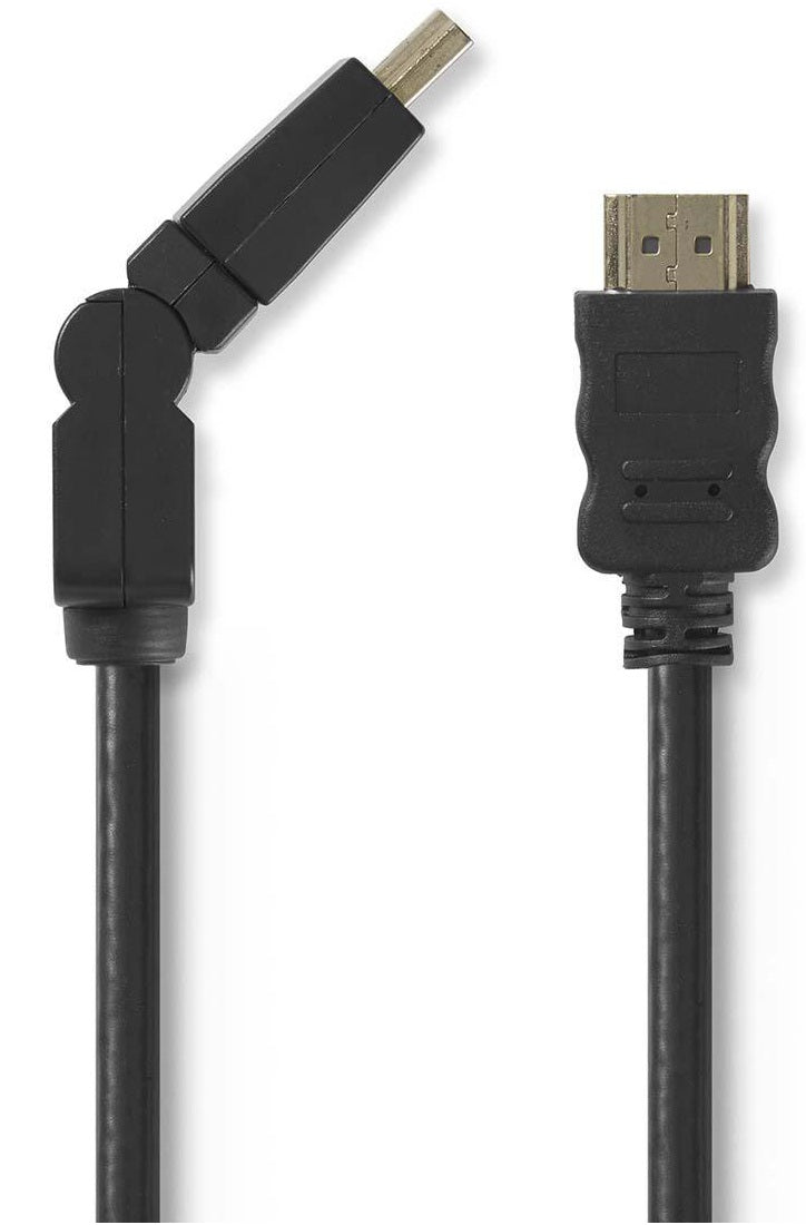 Cavo HDMI ad alta velocità con Ethernet con connettore ruotabile 1.50m