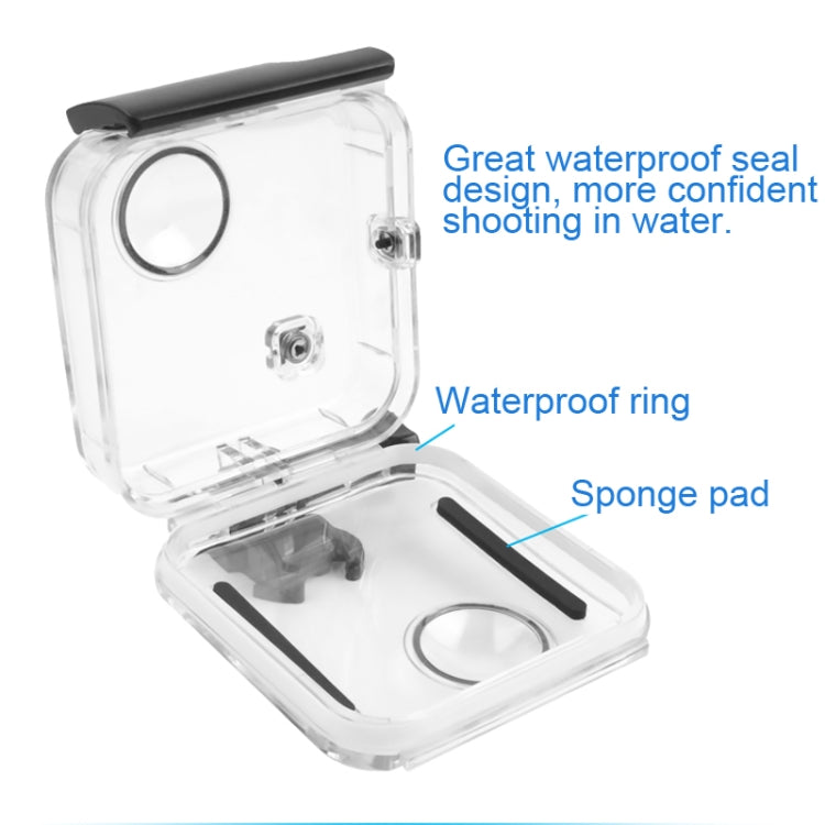 Custodia impermeabile 40m per GoPro Fusion con accessori