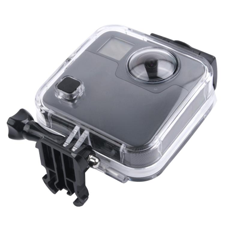 Custodia impermeabile 40m per GoPro Fusion con accessori