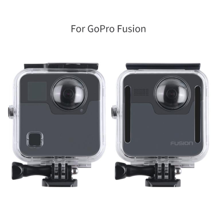 Custodia impermeabile 40m per GoPro Fusion con accessori