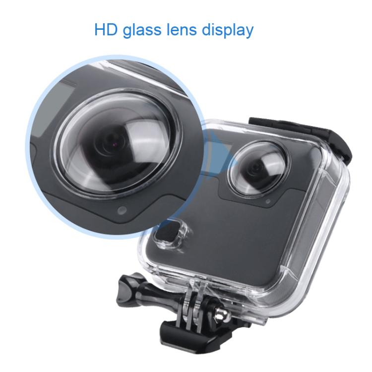 Custodia impermeabile 40m per GoPro Fusion con accessori