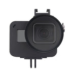 Guscio protettivo in lega di alluminio con lente UV 52mm per GoPr