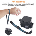 Guscio protettivo in lega di alluminio con lente UV 52mm per GoPr