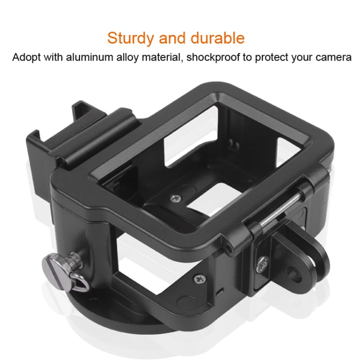 Guscio protettivo in lega di alluminio con lente UV 52mm per GoPr
