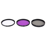 Filtro obiettivo 3 in 1 58 mm per GoPro e Xiaomi Xiaoyi Yi